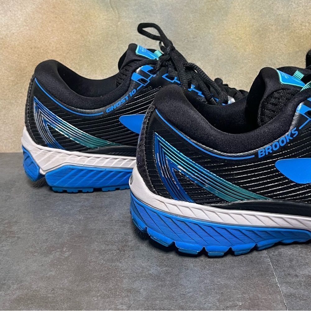 Brooks Ghost 10 Special Olympics Seattle 2018 Men's Black Running Shoes Sz 8.5D - Picture 13 of 16